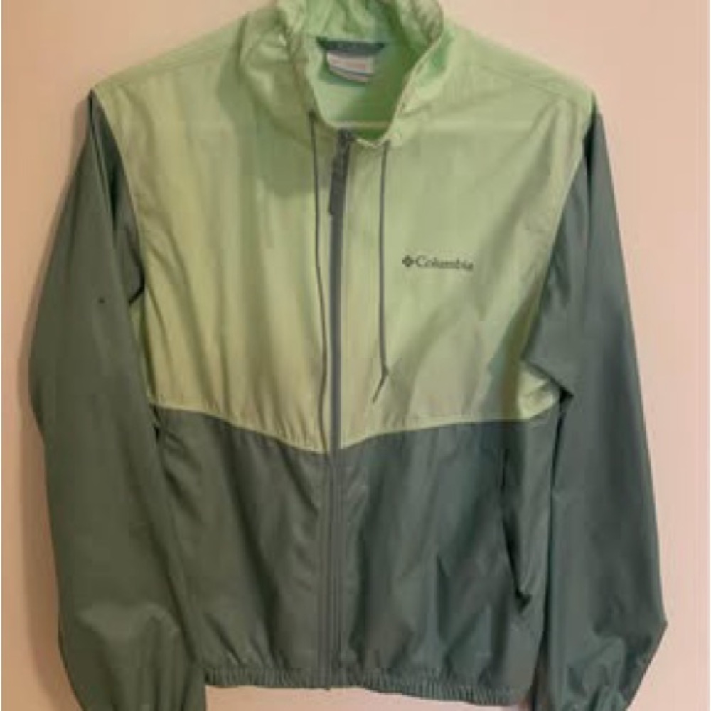 Columbia Light Green Jacket